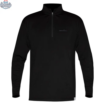 Men's Merino Wool 1/4 Zip Pullover — Midweight - Shopthatapp.ca