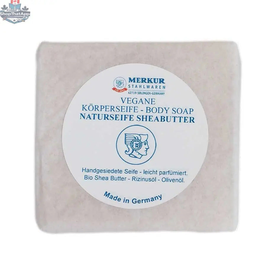 Merkur Vegan Body Soap 100g - Shea Butter & Natural Oils - Shopthatapp.ca