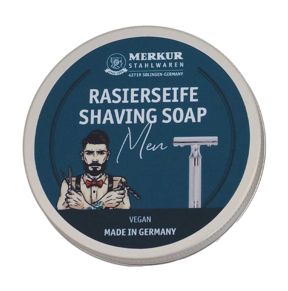 Merkur Shaving Soap for Men, 100gr - Superior Lather & Smooth Shave