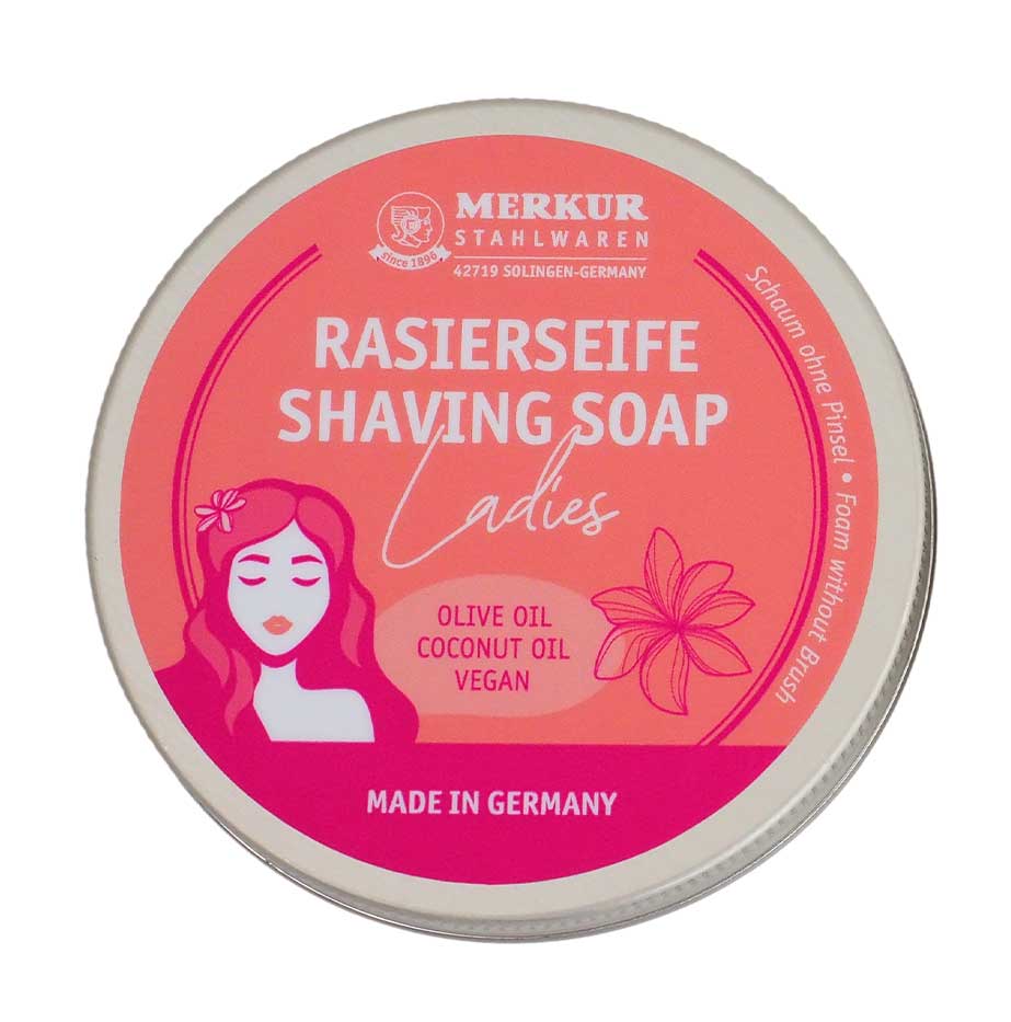 Merkur Ladies Shaving Soap - Creme for Smooth Shaving, 100gr