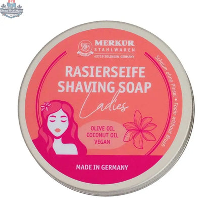 Merkur Ladies Shaving Soap - Creme for Smooth Shaving, 100gr - Shopthatapp.ca