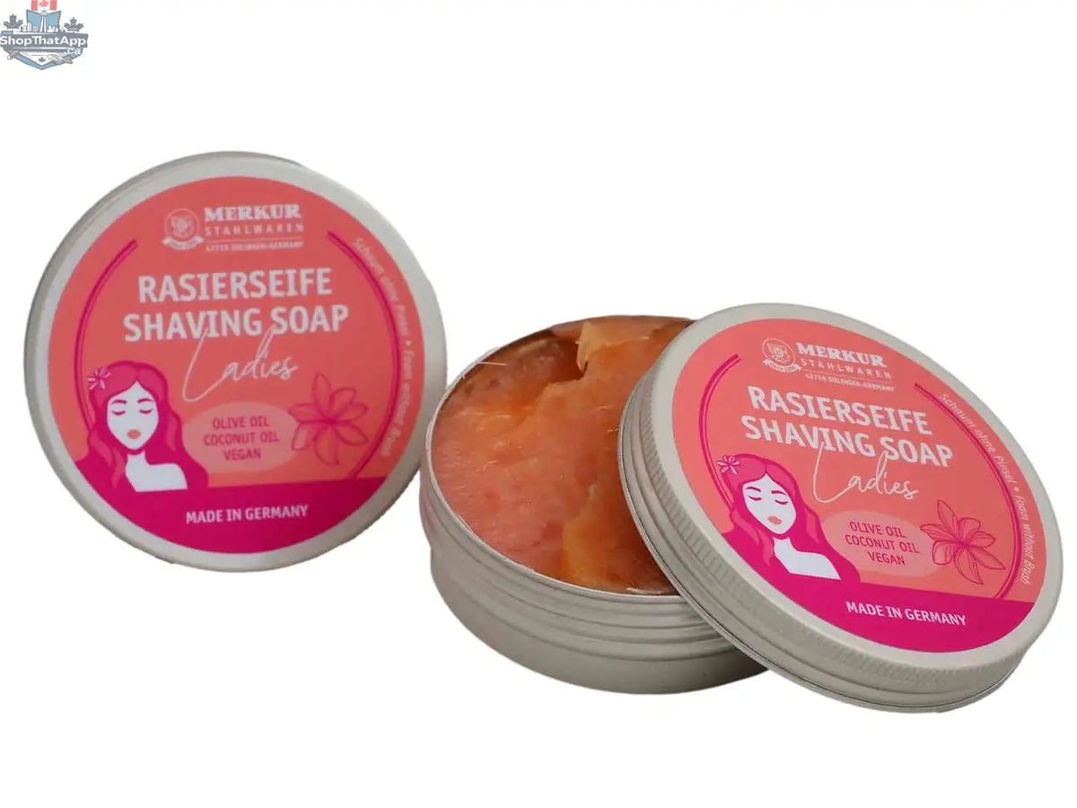 Merkur Ladies Shaving Soap - Creme for Smooth Shaving, 100gr - Shopthatapp.ca