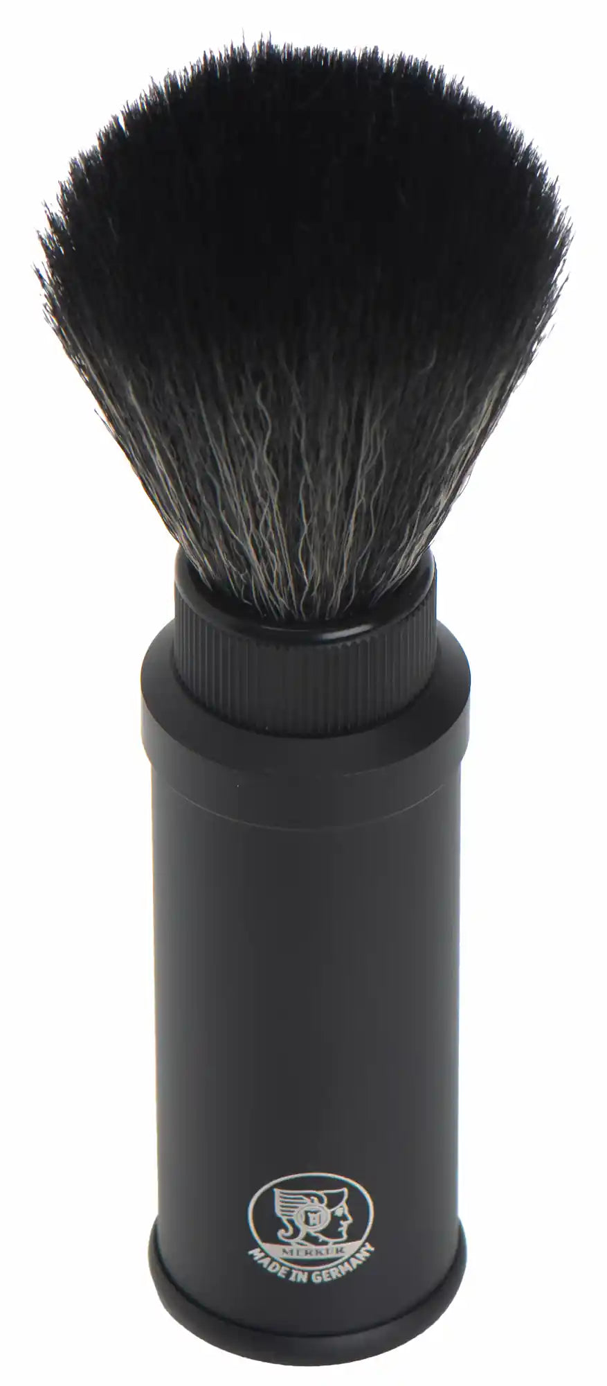 MERKUR Travel Shaving Brush 1300 Aluminum for Ultimate Grooming on the Go