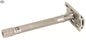 Merkur 23-INOX DE Safety Razor - 3-Piece Closed Comb with Extra Long Stainless Steel Handle - Shopthatapp.ca
