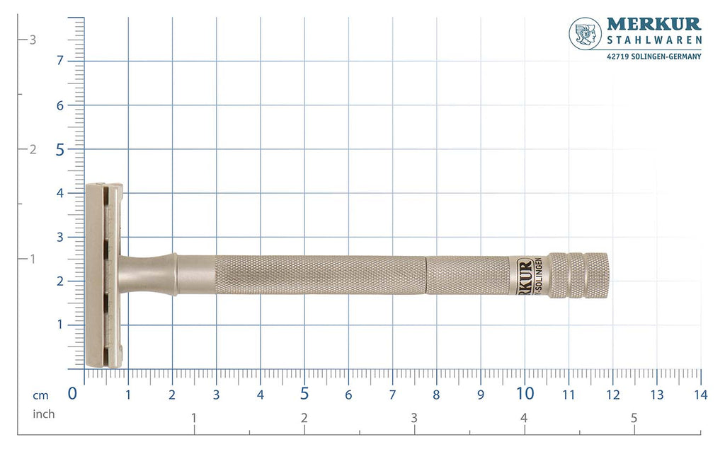 MERKUR Safety Razor for Women 24 INOX - Perfect for a Smooth Shave