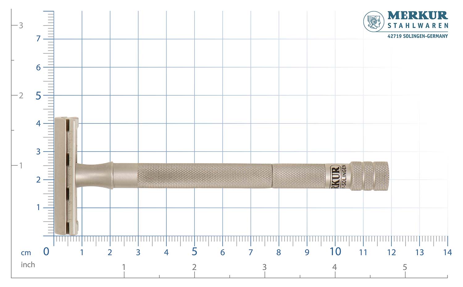 MERKUR Safety Razor for Women 24 INOX - Perfect for a Smooth Shave