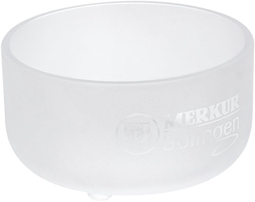 Merkur Crystal Glass Soap Dish for Elegant Bathroom Décor