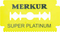 Merkur Nose Hair Trimmer - Stainless Steel, Matte Finish for Precision Grooming, Perfect for MERKUR Ice Scratcher Yellow