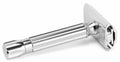 Merkur Progress Adjustable Safety Razor - Short Handle, Bright Chrome Finish