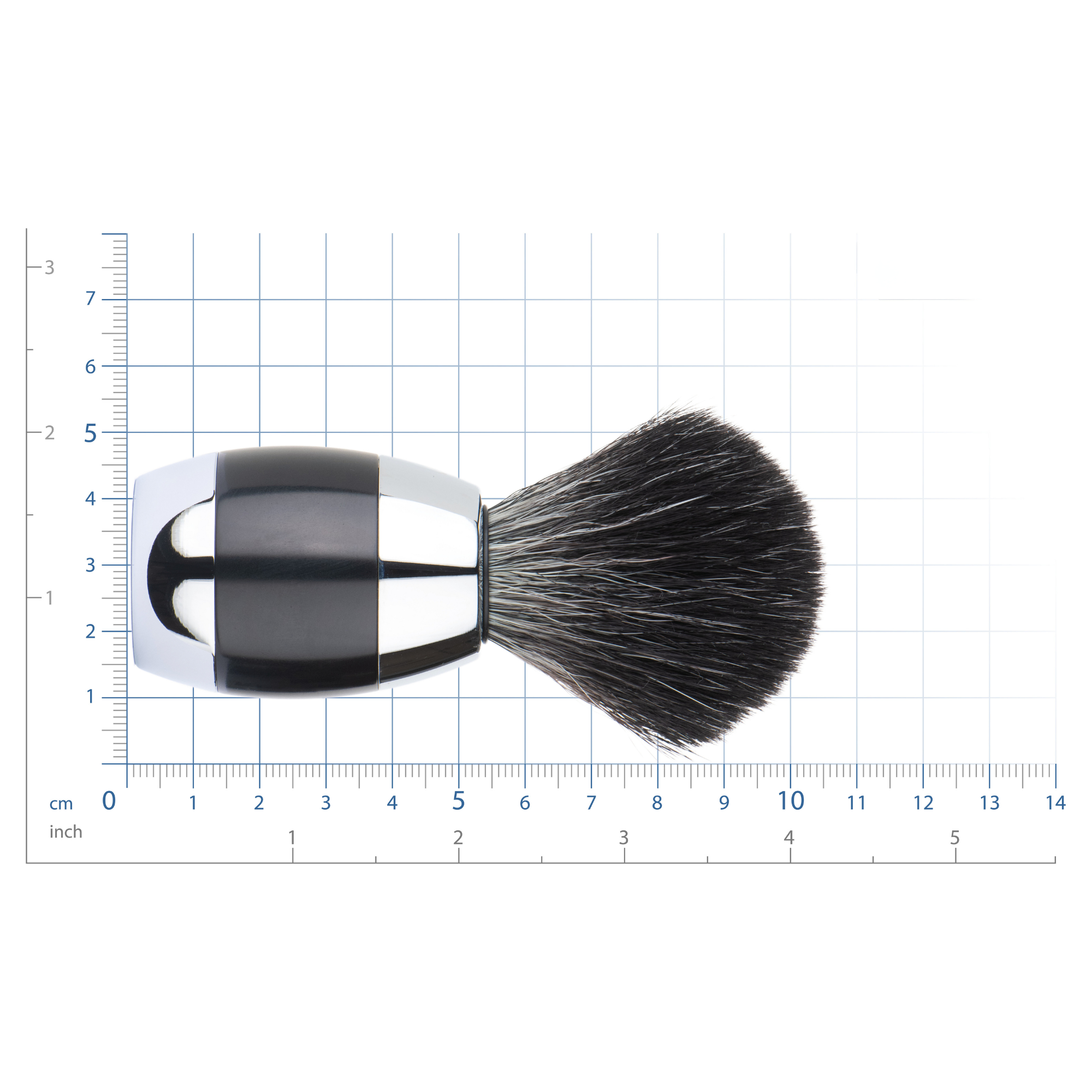 MERKUR Shaving Brush 1201 Vegan Synthetic Hair in Bright Chrome for Premium Quality Shaving - MERKUR shaving brush vegan синтетическая щетина