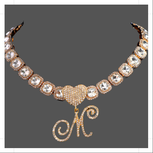 Gold Cursive Letter Pendant Necklace - Elevate Your Elegance - Shopthatapp.ca