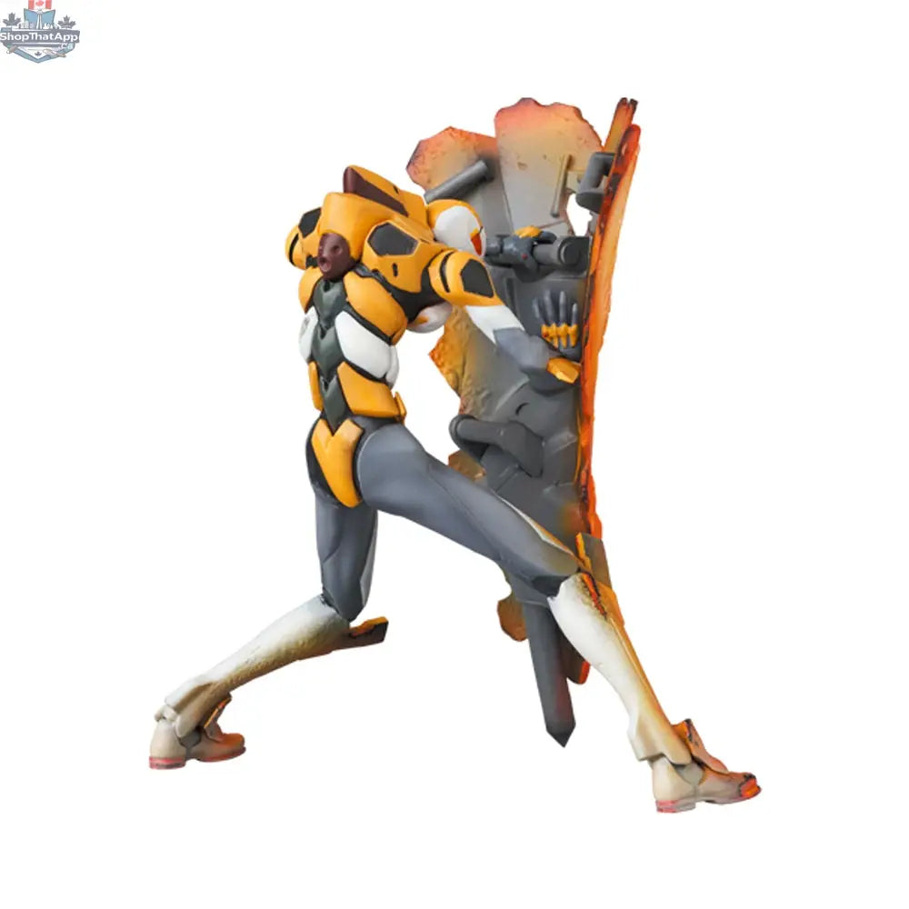 Medicom Toy Evangelion Unit 00 toy figure from Series 2, depicting the Operation Yashima Eva Unit 00 in detailed design.