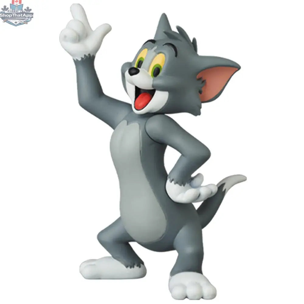 Tom and Jerry toy figure of Tom from Medicom Toy, featuring detailed design and vibrant colors, perfect for collectors and fans.