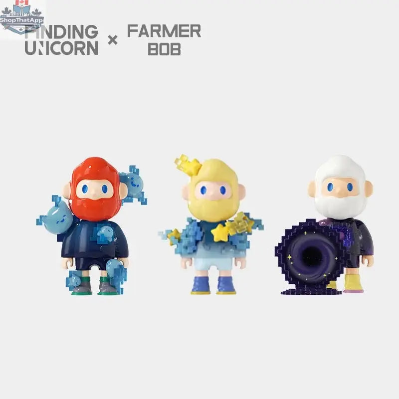 Farmer Bob Next Generation Pixel Universe blind box toy from Mindzai Toy Shop, featuring colorful pixel-style character.