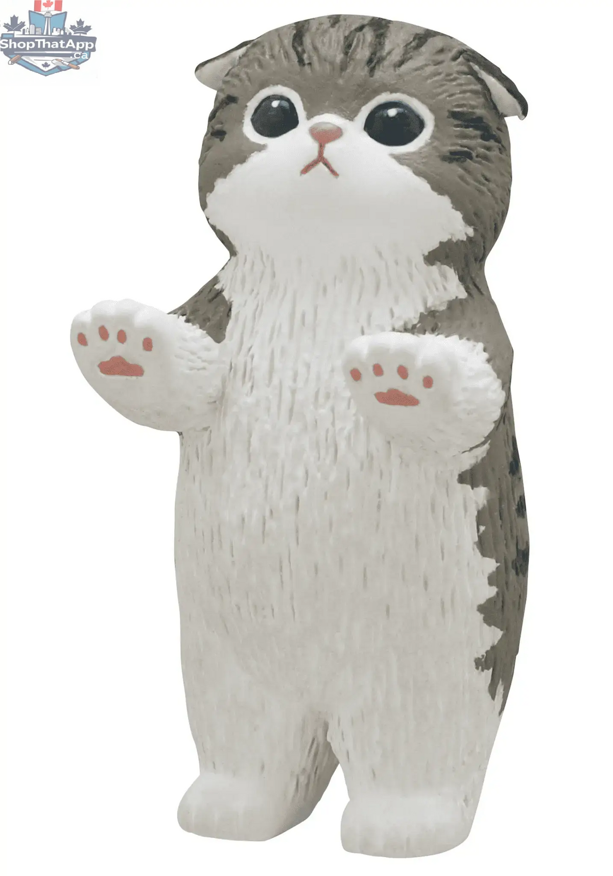 Colorful Mofusand Cats blind box collectible slide figures by Kitan Club, featuring cute cat designs on a white background.