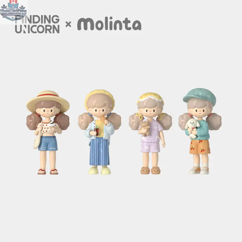 Molinta Minor Holiday Blind Box toy by Finding Unicorn, featuring colorful packaging and playful design, perfect for children.
