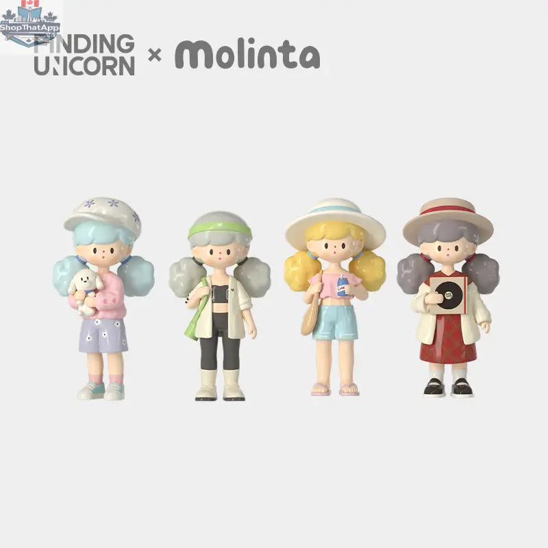 Molinta Minor Holiday Blind Box toy by Finding Unicorn featuring colorful packaging and playful design, perfect for holiday gift-giving.