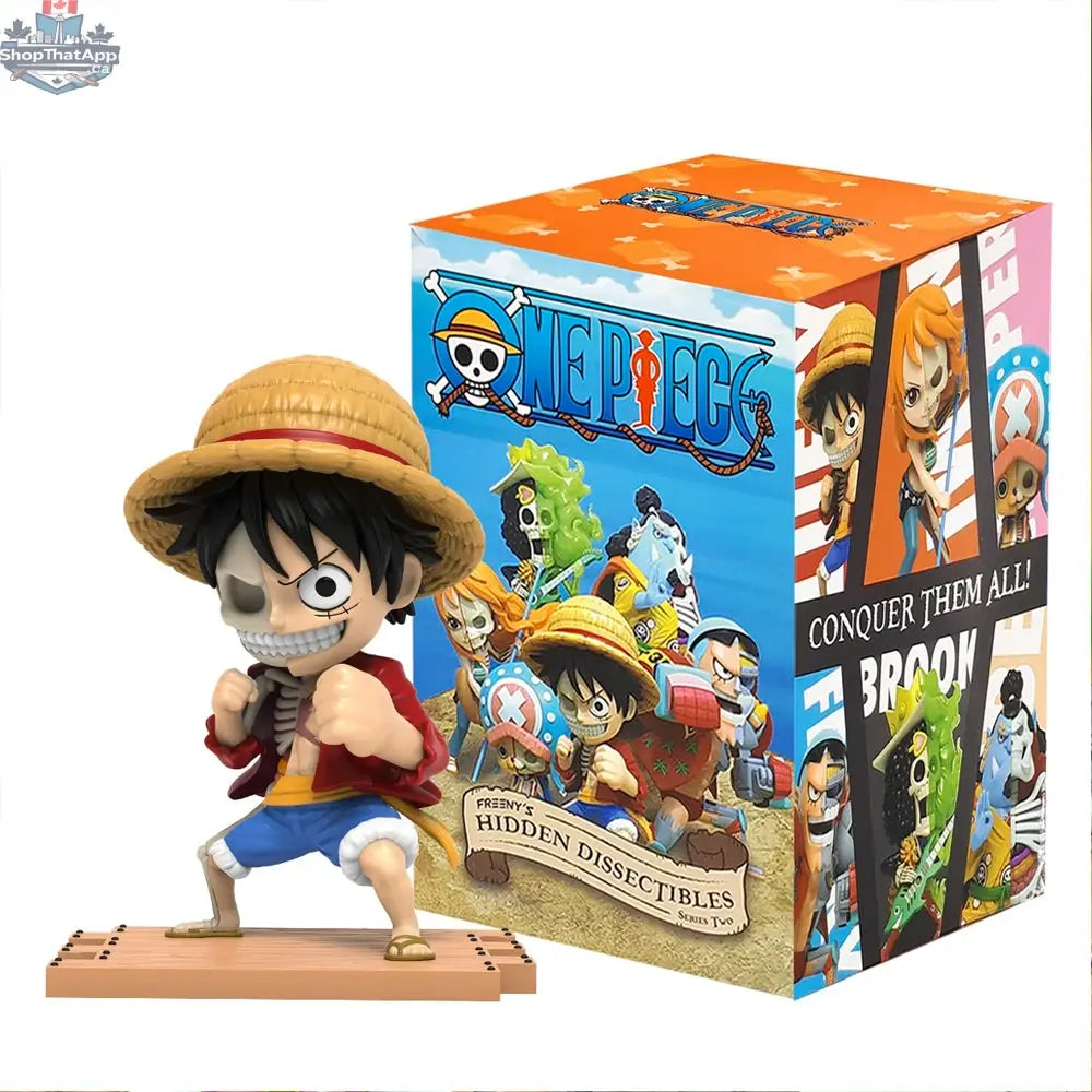 Dissectable One Piece toy from Series 2 by Jason Freeny and Mighty Jaxx, featuring detailed interior design and character details.