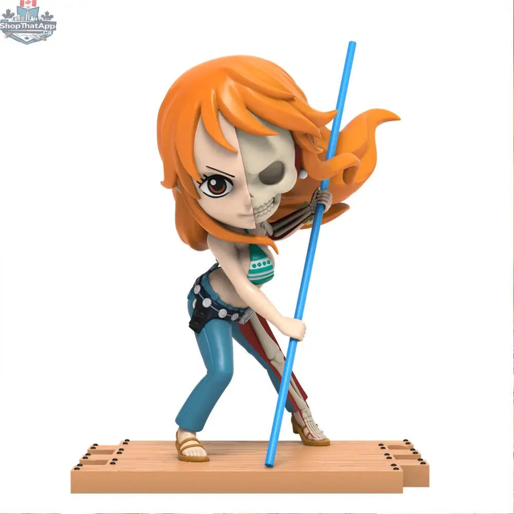 Dissectables One Piece Series 2 toy by Jason Freeny x Mighty Jaxx, featuring a detailed, partially dissected One Piece character.