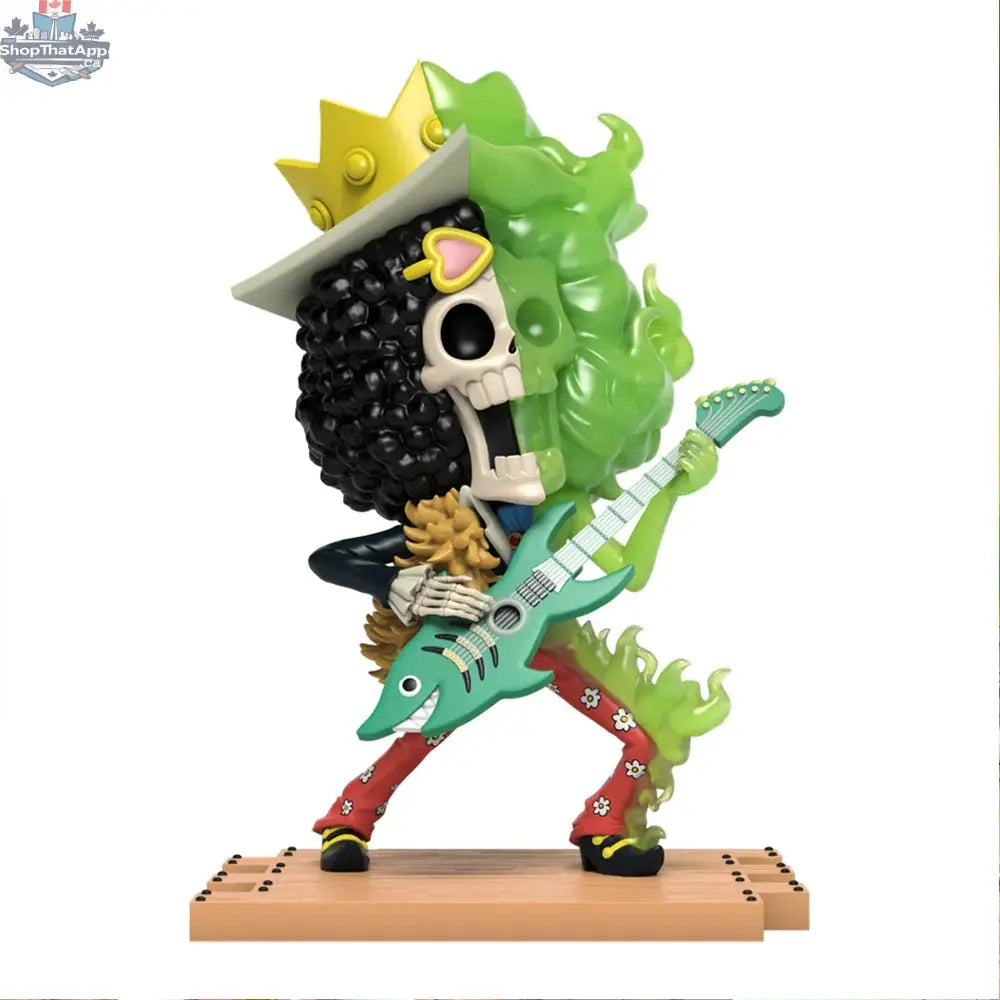Dissectable One Piece Series 2 toy by Jason Freeny and Mighty Jaxx, featuring detailed cross-section design and vibrant colors.