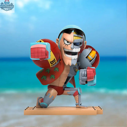 Dissectable One Piece figure from Series 2 by Jason Freeny and Mighty Jaxx, showcasing detailed internal design and toy craftsmanship.