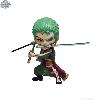 Dissectable One Piece toy figure from Jason Freeny x Mighty Jaxx series, featuring detailed internal design and vibrant colors.