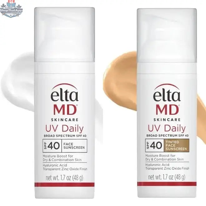 Elta MD UV Daily Tinted Moisturizer with broad spectrum sun protection and hydration, in a convenient tube.