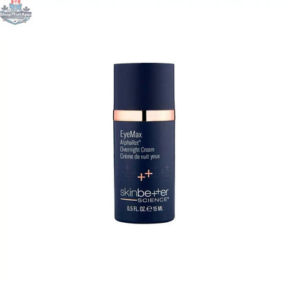 Skinbetter Science EyeMax AlphaRet Overnight eye treatment jar showing the product container and label for advanced eye care.