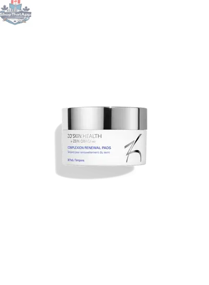 Monarch MD ZO Complexion Renewal Pads with 30 cotton pads for skin exfoliation and renewal.