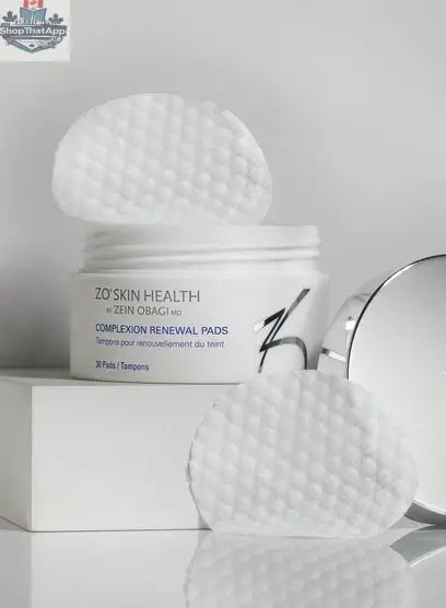 Monarch MD ZO Complexion Renewal Pads with 30 exfoliating pads for skin renewal and brightening.
