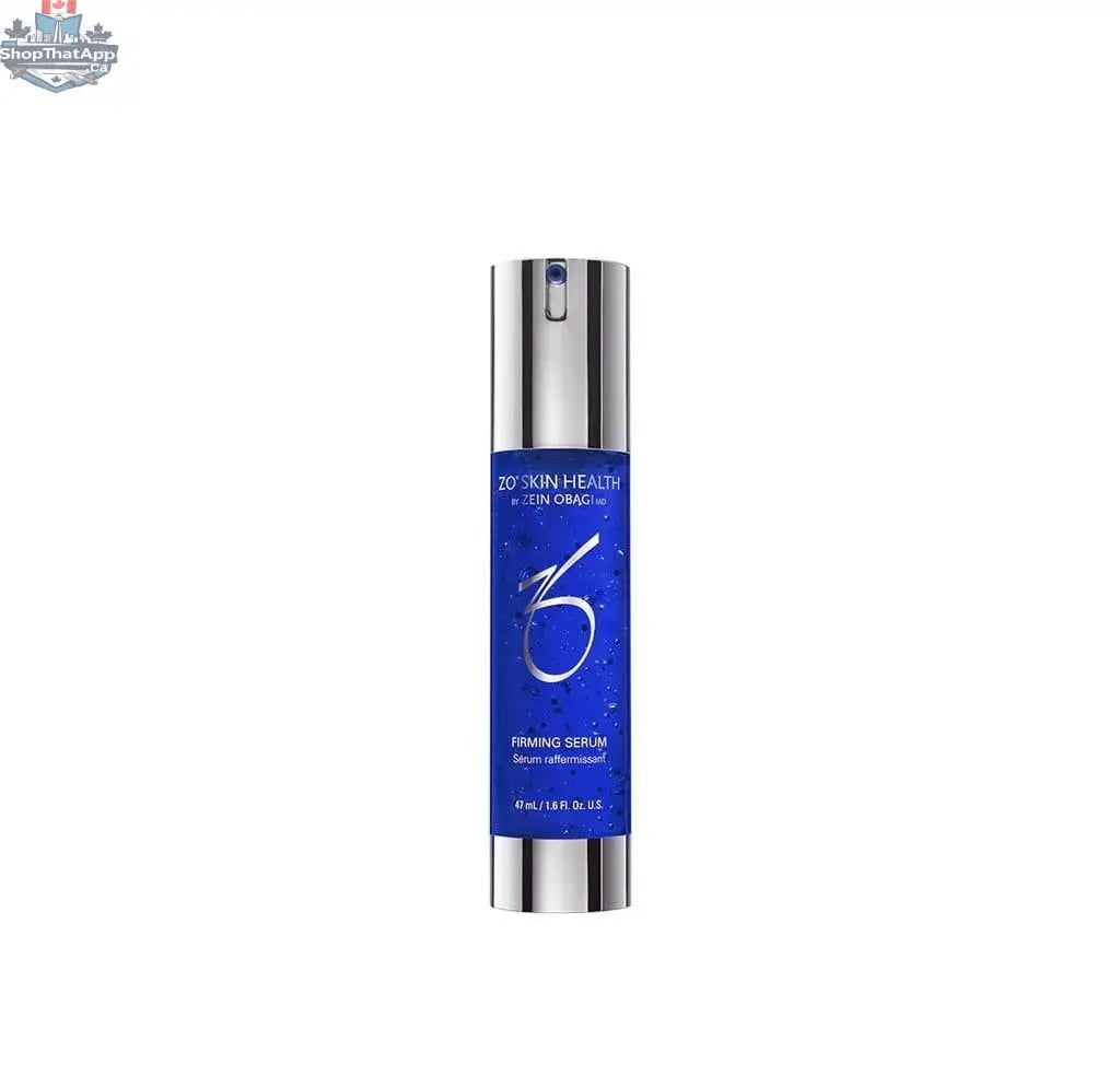 Botanical ZO Firming Serum by Monarch MD Medical Aesthetics in a sleek glass bottle with dropper, designed for skin firming.