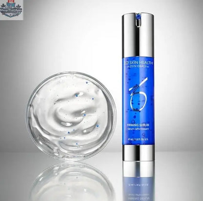 Botanical ZO Firming Serum by Monarch MD Medical Aesthetics, clear bottle with dropper for skin tightening and anti-aging.