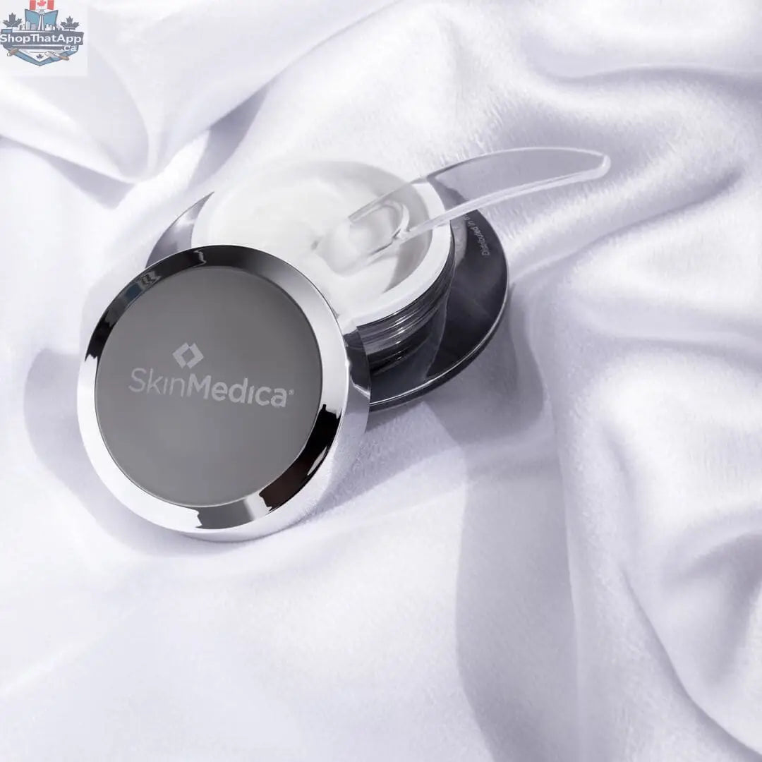 SkinMedica TNS Eye Repair Cream in a jar, designed for youthful and radiant eyes, part of skincare products by Monarch MD Medical Aesthetics
