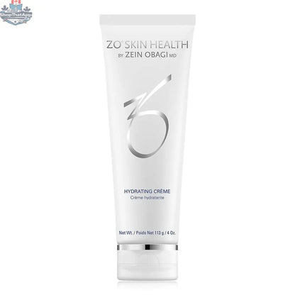 ZO Hydrating Creme by Monarch MD Medical Aesthetics, a smooth, creamy skin care product in a white jar with a blue label.