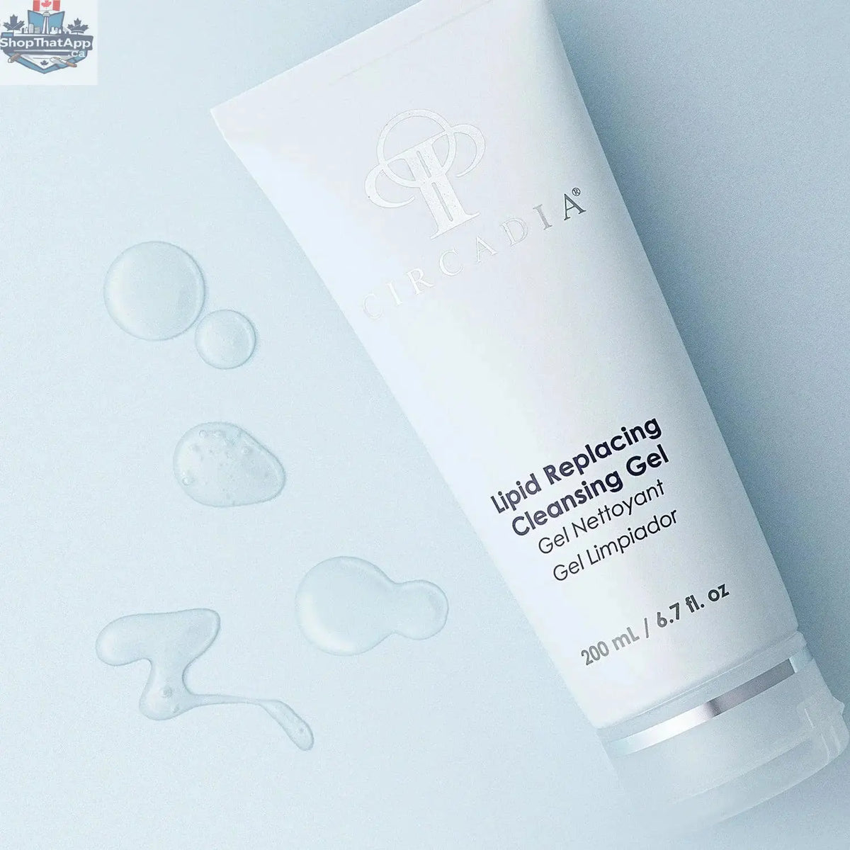 Circadia Lipid Replacing Cleansing Gel by Monarch MD Medical Aesthetics, a skincare product with gel formula for hydrated skin.