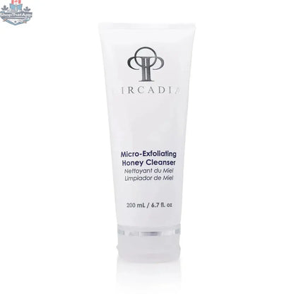 Circadia Honey Cleanser by Monarch MD Medical Aesthetics showing the micro-exfoliating skincare formula in a sleek tube.