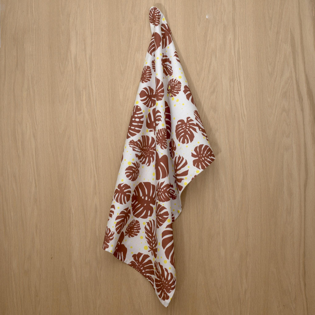 Monstera Leaf Tea Towels - Shopthatapp.ca