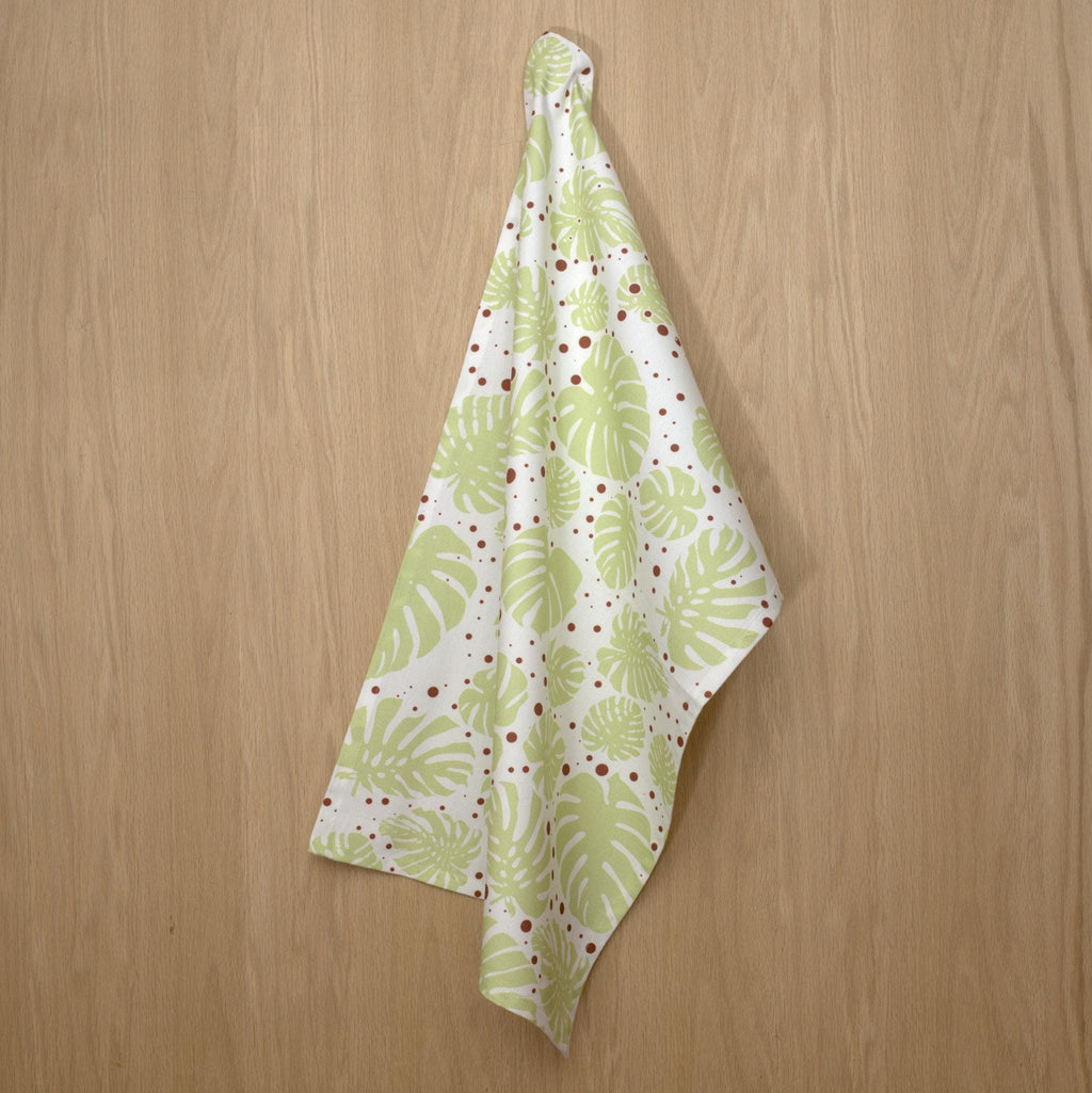 Monstera Leaf Tea Towels - Shopthatapp.ca