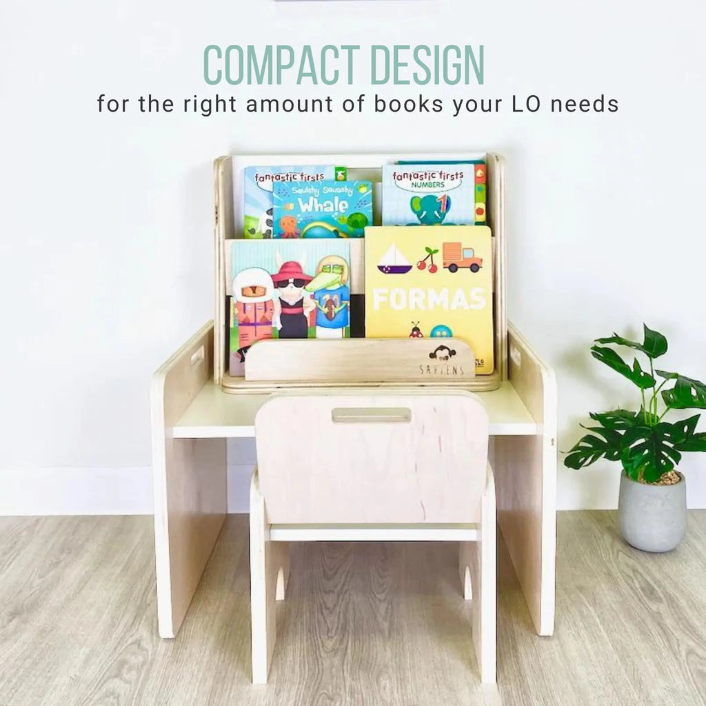 GUAVA Montessori Bookshelf for Kids - Enhance Learning and Organization - Shopthatapp.ca