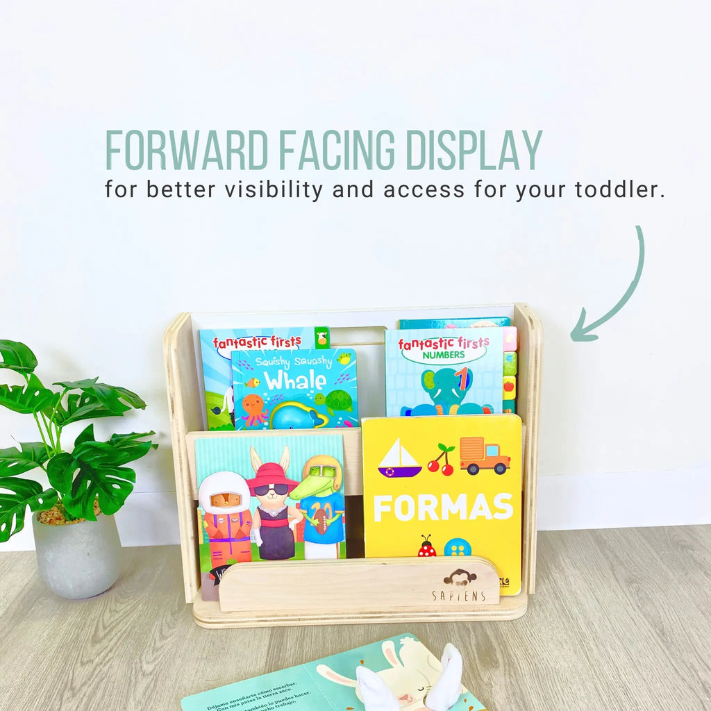 GUAVA Montessori Bookshelf for Kids - Enhance Learning and Organization - Shopthatapp.ca