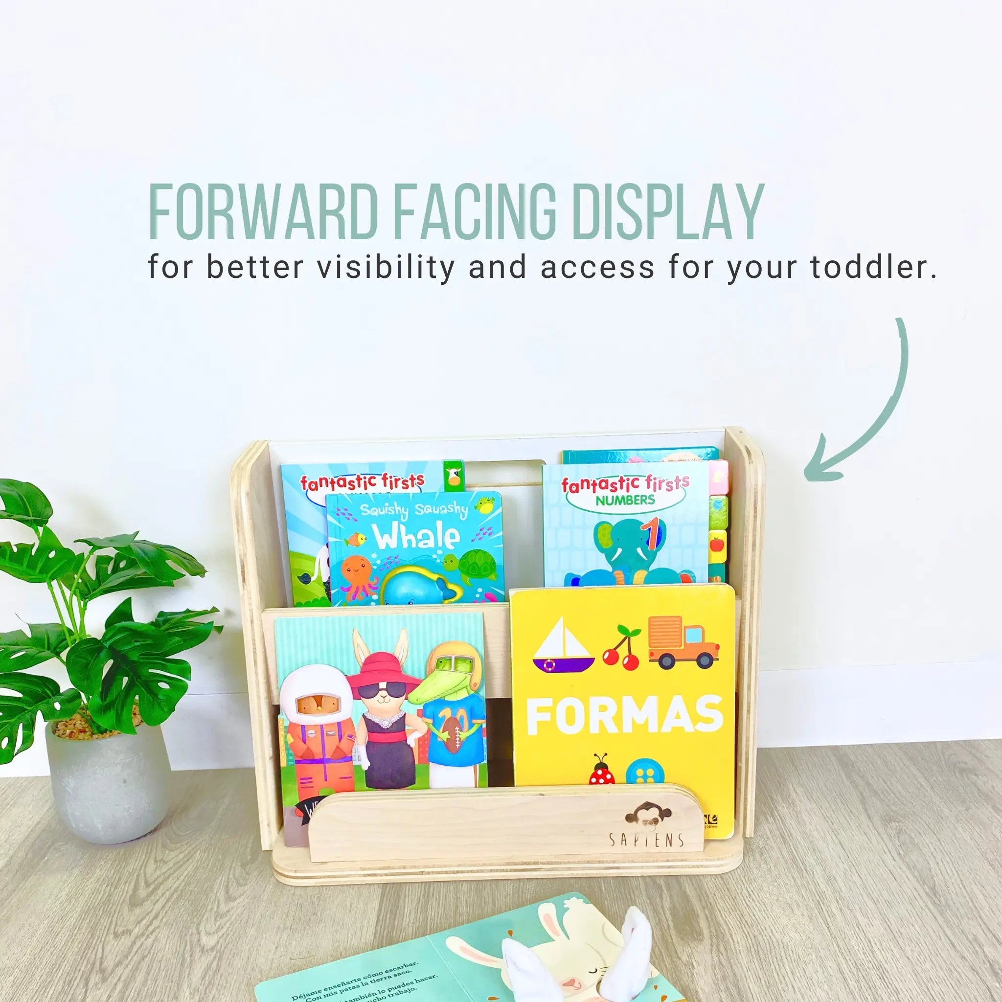 GUAVA Montessori Bookshelf for Kids - Enhance Learning and Organization - Shopthatapp.ca