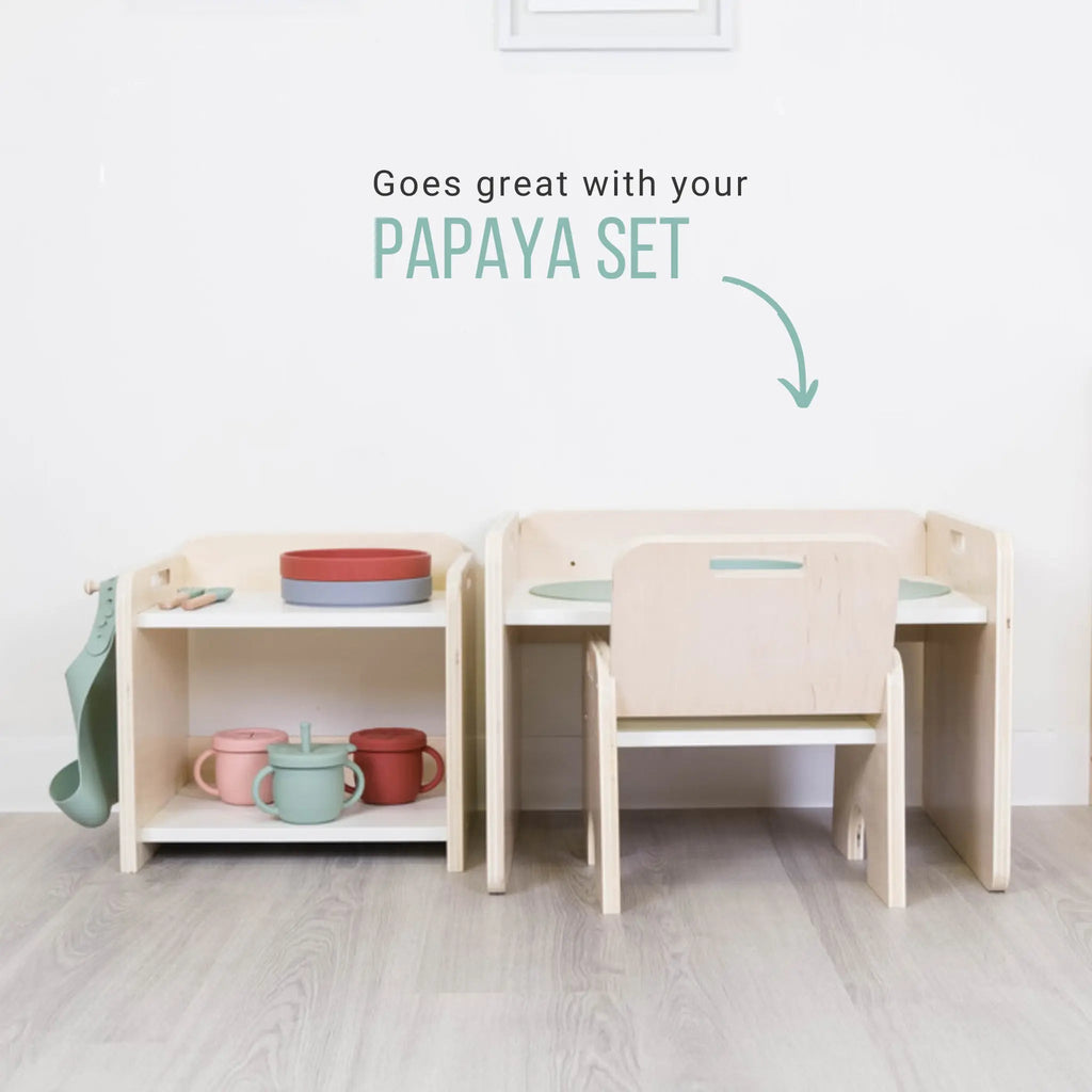 PAPAYA Shelf - Montessori Mini Shelf for Effective Organization - Shopthatapp.ca