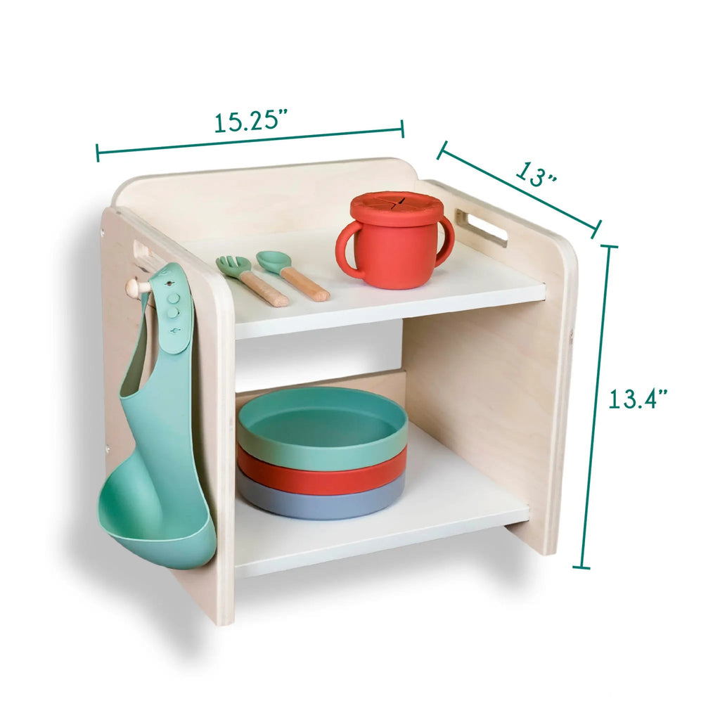 PAPAYA Shelf - Montessori Mini Shelf for Effective Organization - Shopthatapp.ca