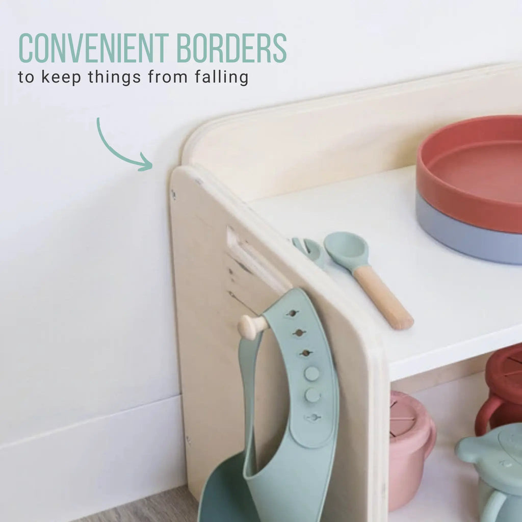 PAPAYA Shelf - Montessori Mini Shelf for Effective Organization - Shopthatapp.ca