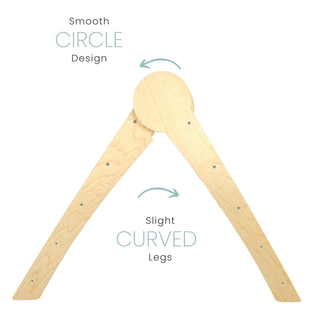 CRANBERRY CLIMBER - Montessori Wooden Triangle Climber for Kids - Shopthatapp.ca