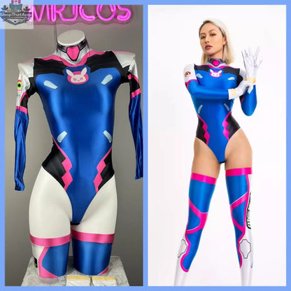 Black spandex cosplay bodysuit with open crotch, Halloween costume by MRJCOS, featuring a fitted design for costume wear.