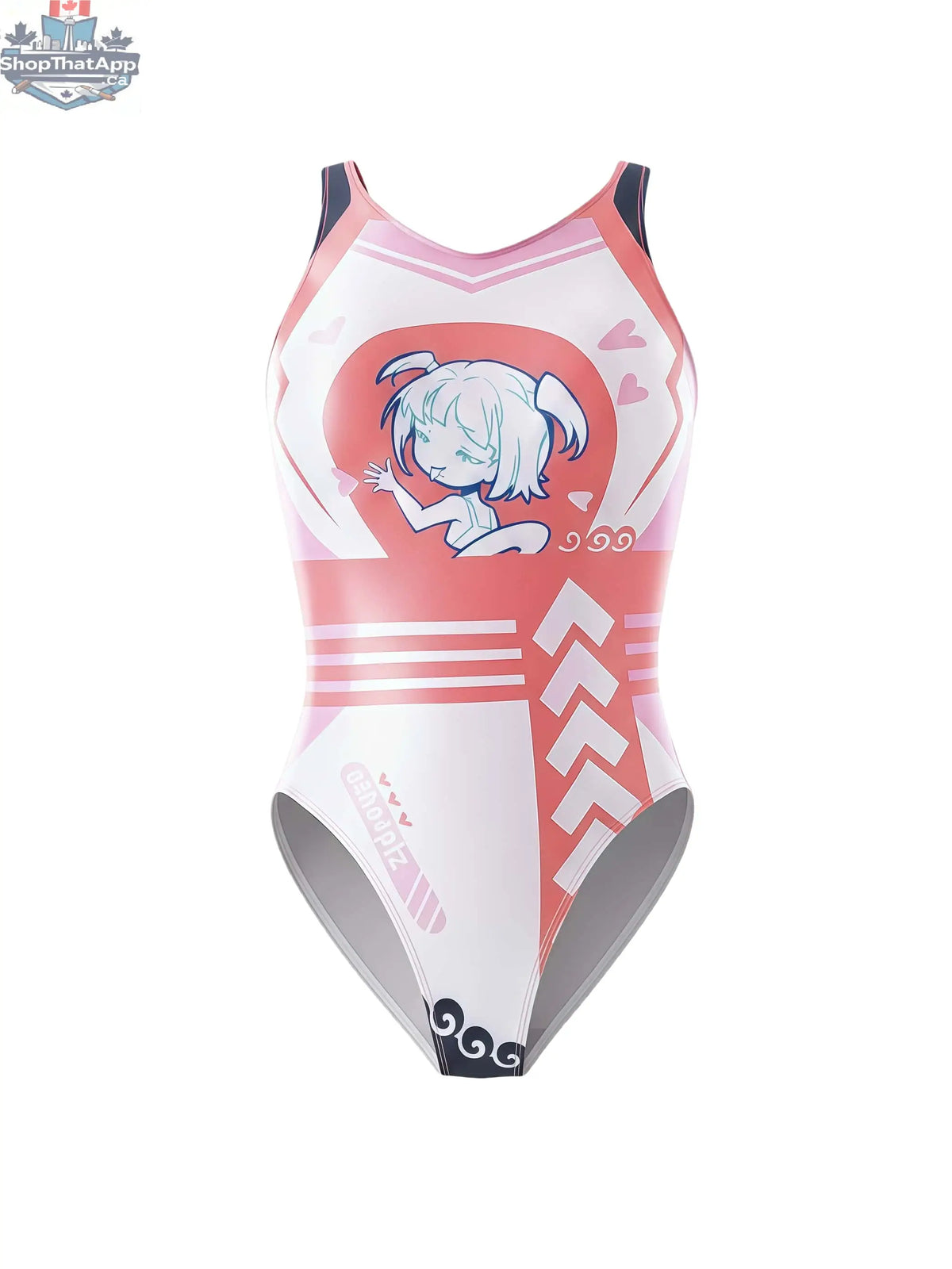 MRJCOS Japanese anime swimwear spandex racing suit, wet suit race queen costume, designed for aquatic sports and cosplay.
