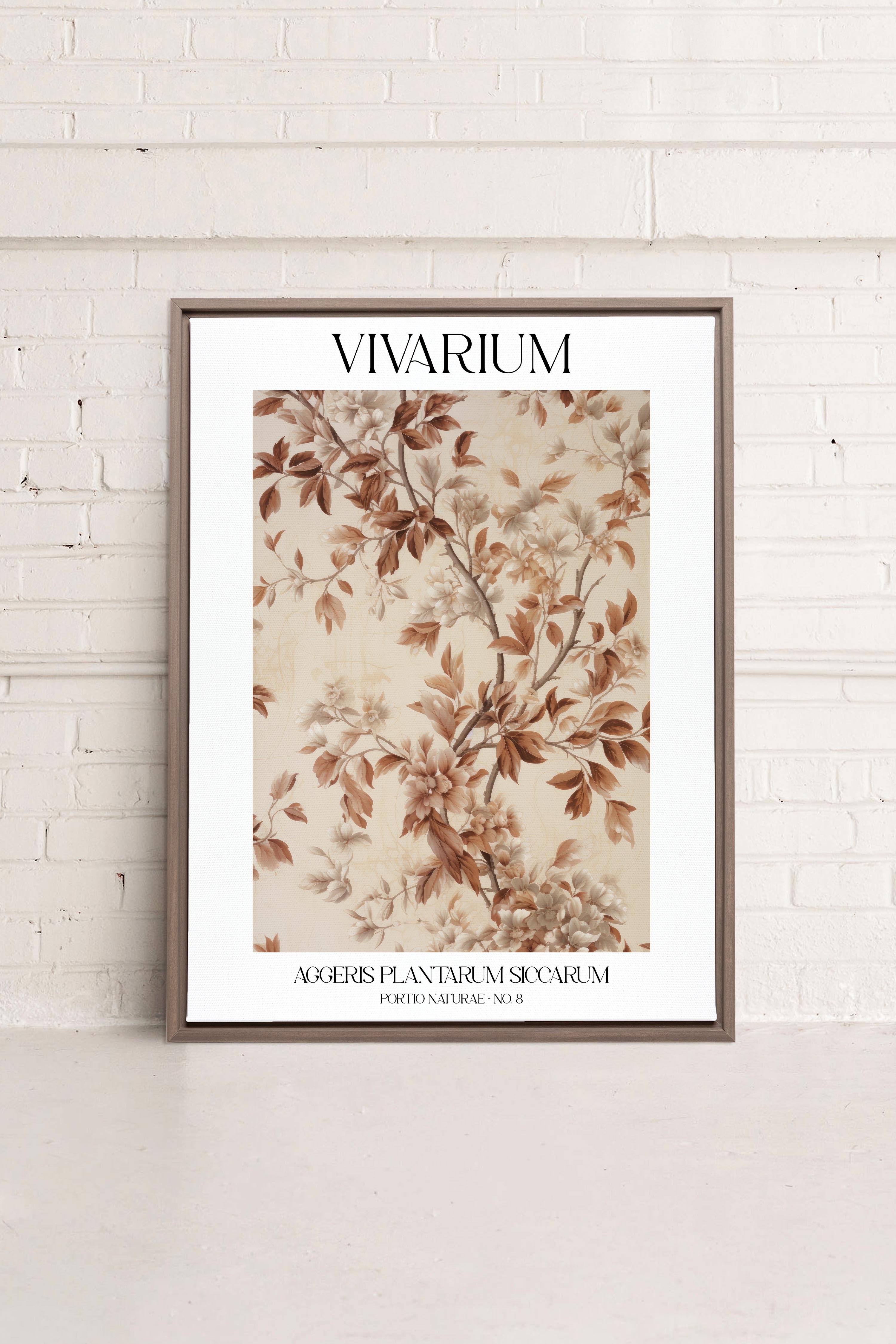 Dried Garden Canvas Art - Oeuvre sur toile étiré