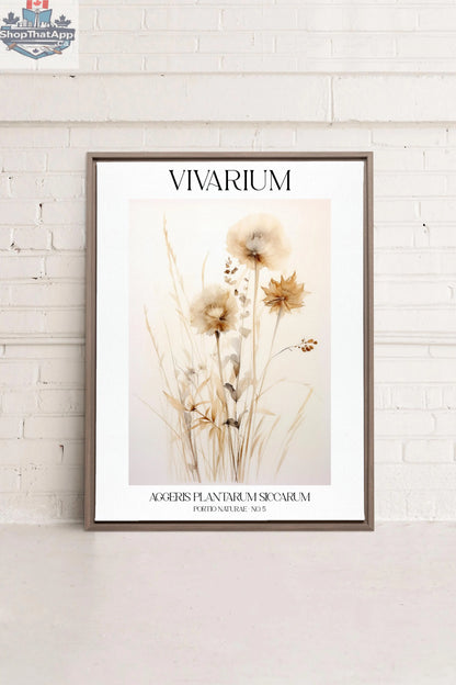 HERBARIUM REVERIE Artwork - Oeuvre sur toile étiré - Shopthatapp.ca