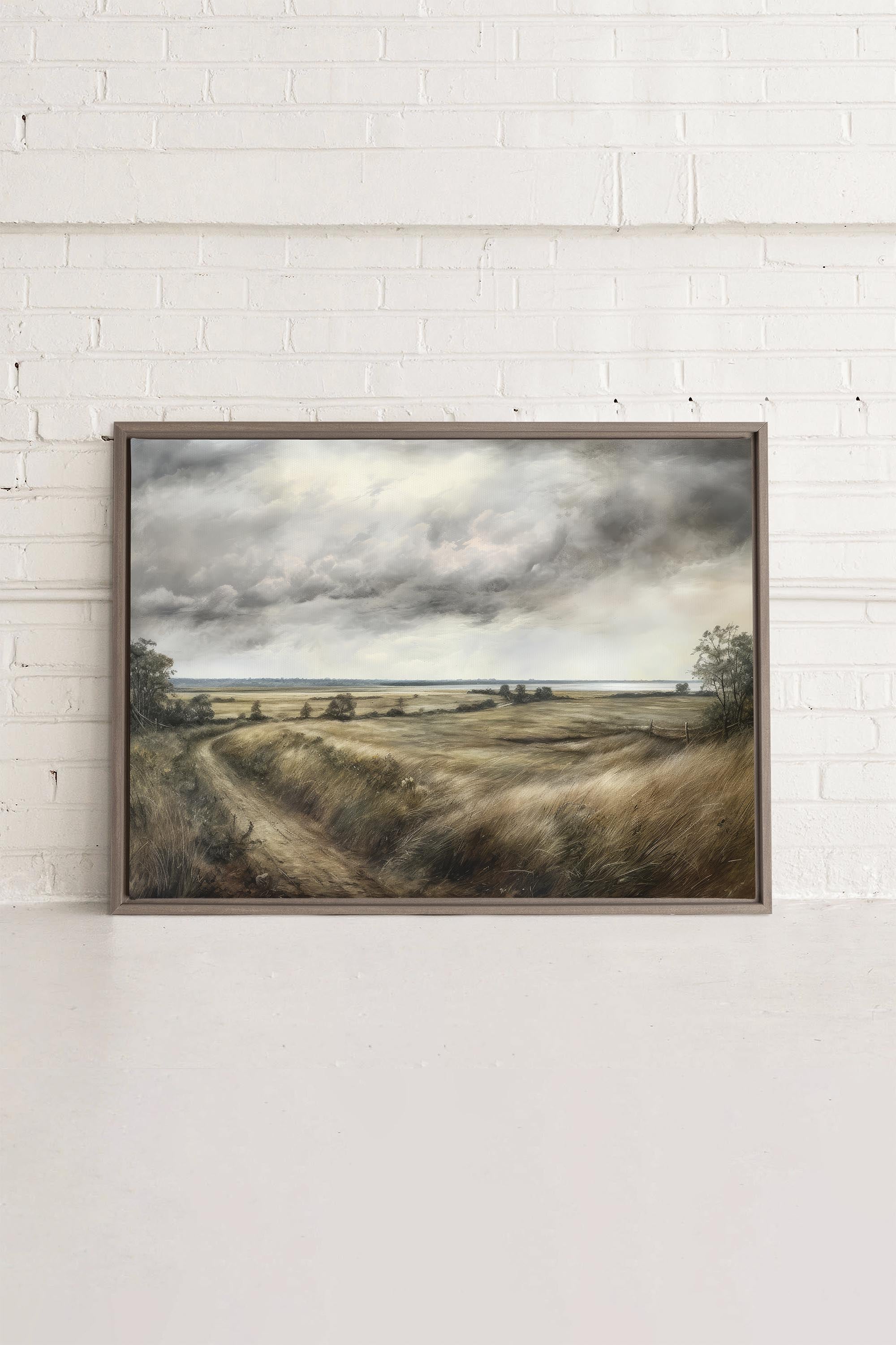 MOODY BREEZES Artwork - Oeuvre sur toile étiré